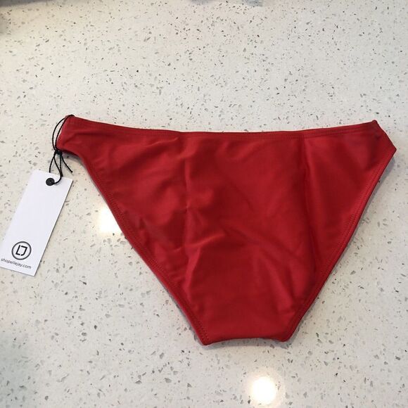 NEW Revolve Ellejay Diane Bikini Bottom in Cherry Size Small New in Package - Picture 3 of 6